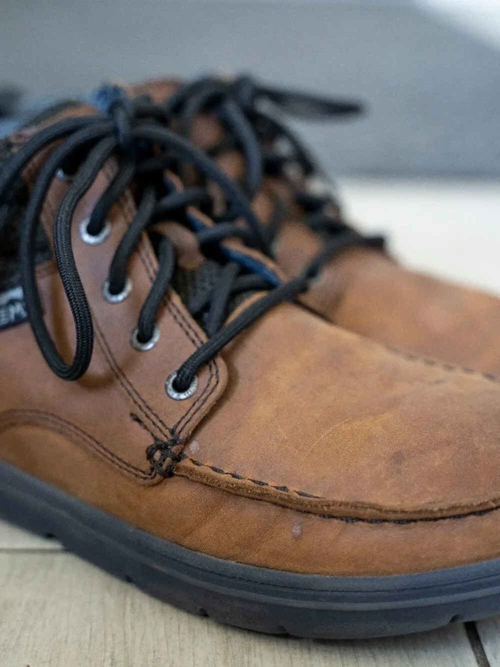 Lems Boulder Boot Mid Leather Umber Brown Barefoot | Size 9.5